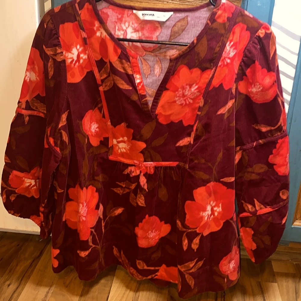 Sonoma Petite Large shirt with Balloon sleeve’s